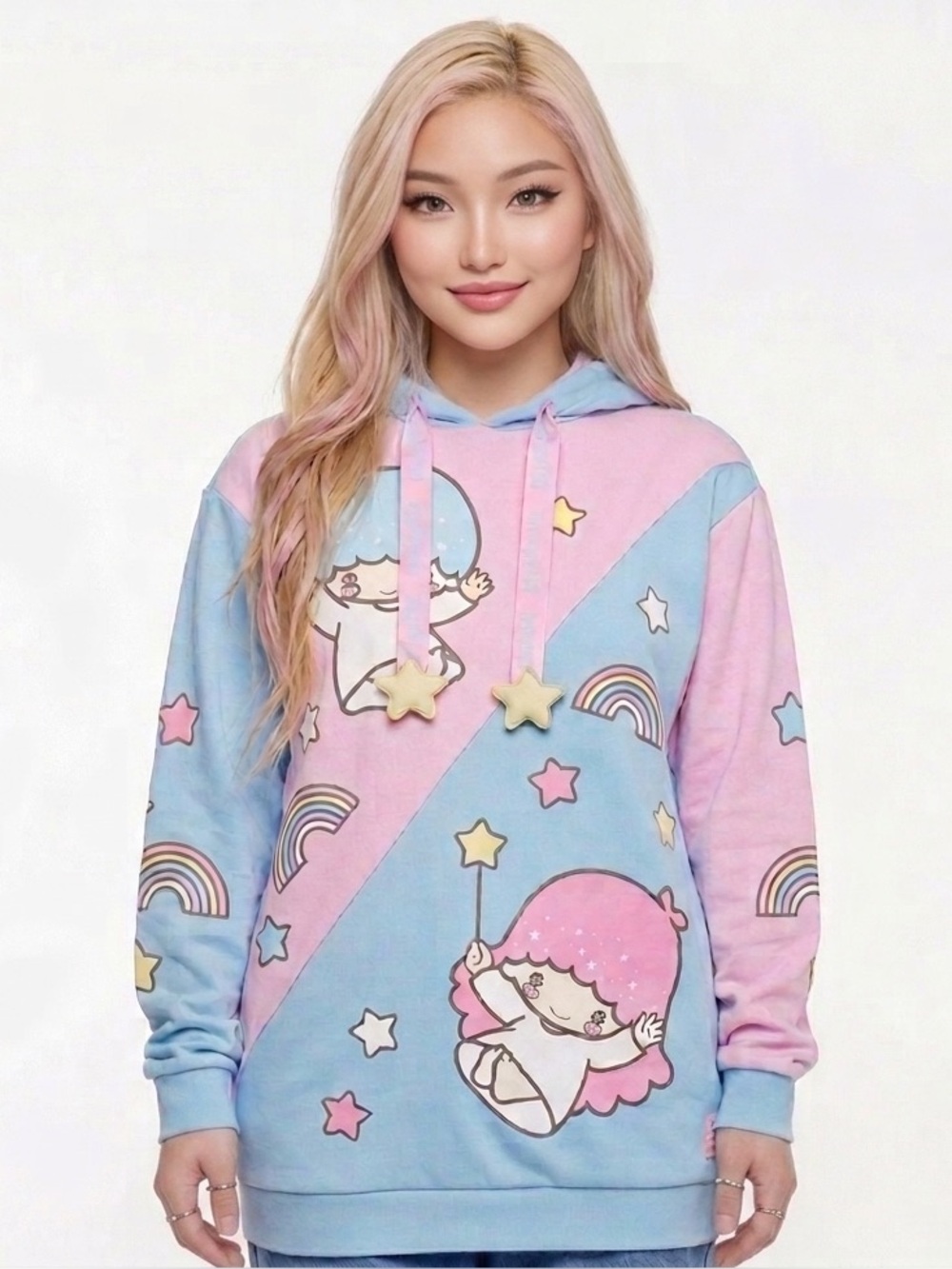 Loungefly x Sanrio Little Twin Stars Carnival Unisex Hoodie
